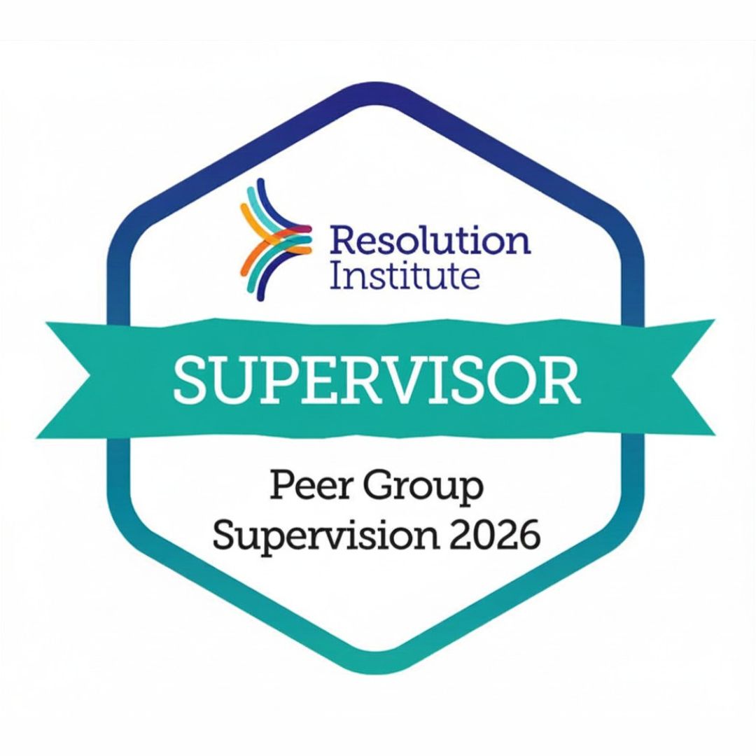 Resolution Institute Peer Group Supervision Supervisor 2026